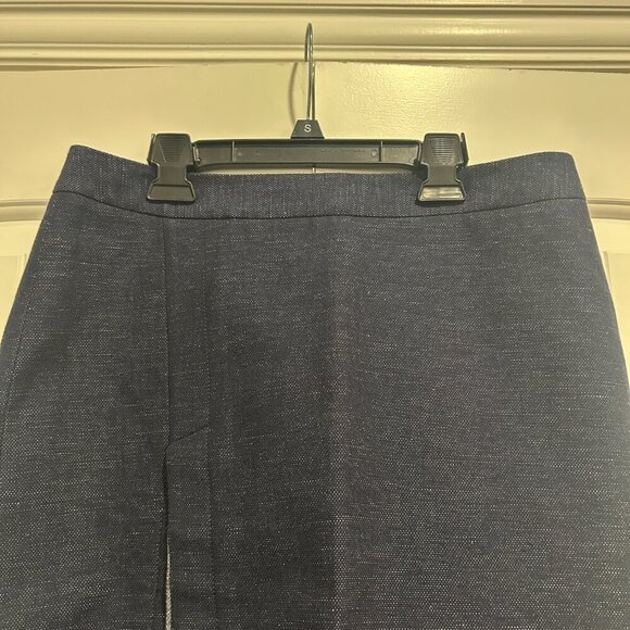 BCBG Maxazria Grayce Blue Dark Midnight Skirt Size 8 - Picture 2 of 7
